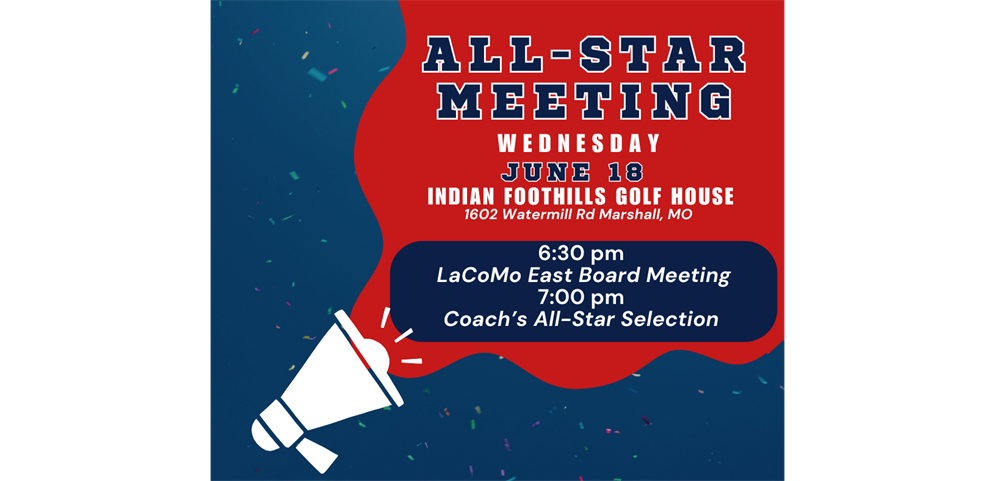 Please attend our All-Star meeting.