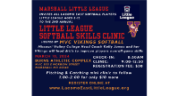 Little League Softball Skills Clinic
