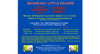MARSHALL PLAYERS ONLY Assessment Day